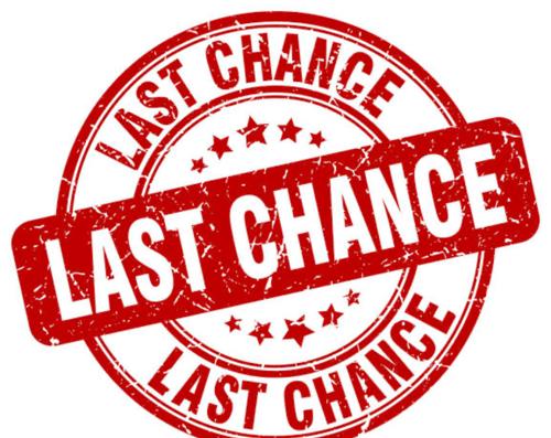 Last chance logo