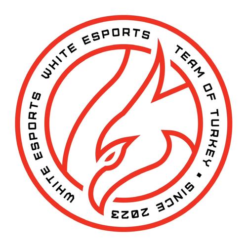 White Esports G logo