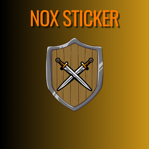 NOX STICKER logo