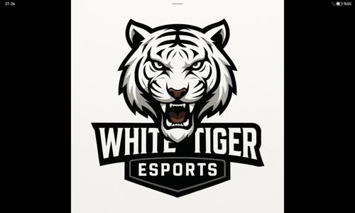 White tiger Esports logo
