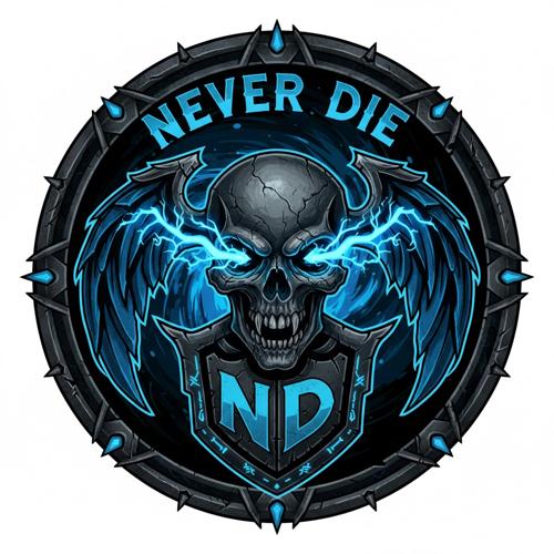 NeverDie logo