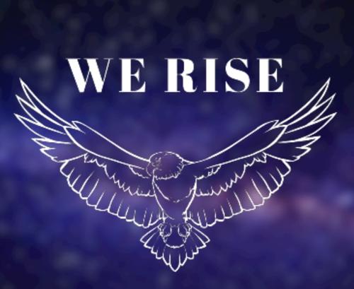 WE RISE logo