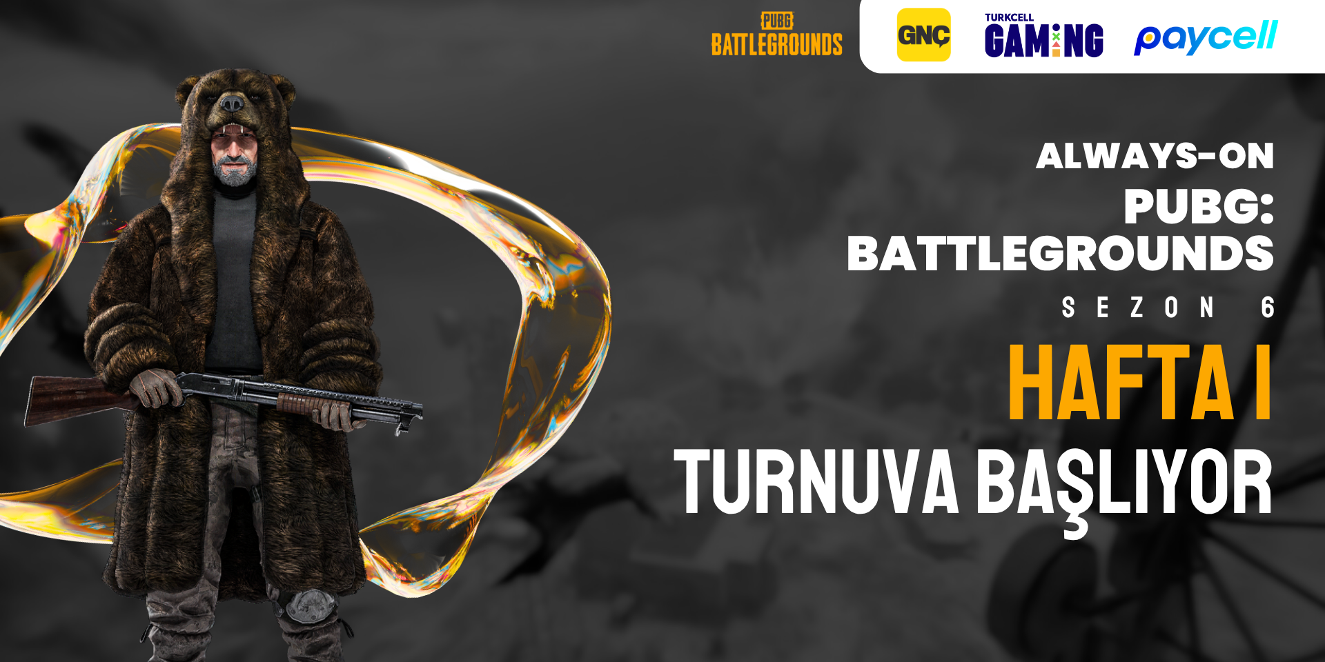 Always-ON PUBG: BATTLEGROUNDS Sezon 6 Hafta 1