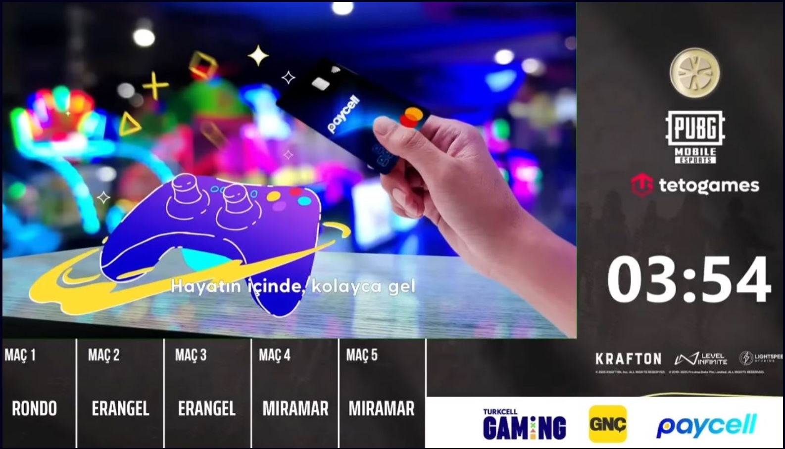 Görsel · Canlı yayın — markanız ekranda