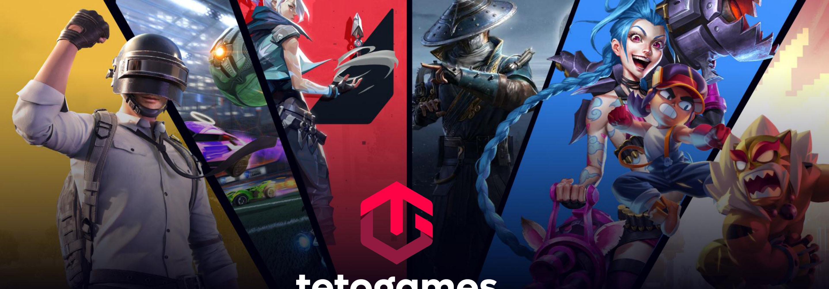 TETO Games game portfolio - PUBG, VALORANT, League of Legends and more